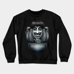 Horror toilet Monster #17 Crewneck Sweatshirt